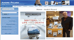 Desktop Screenshot of andrepicard.com